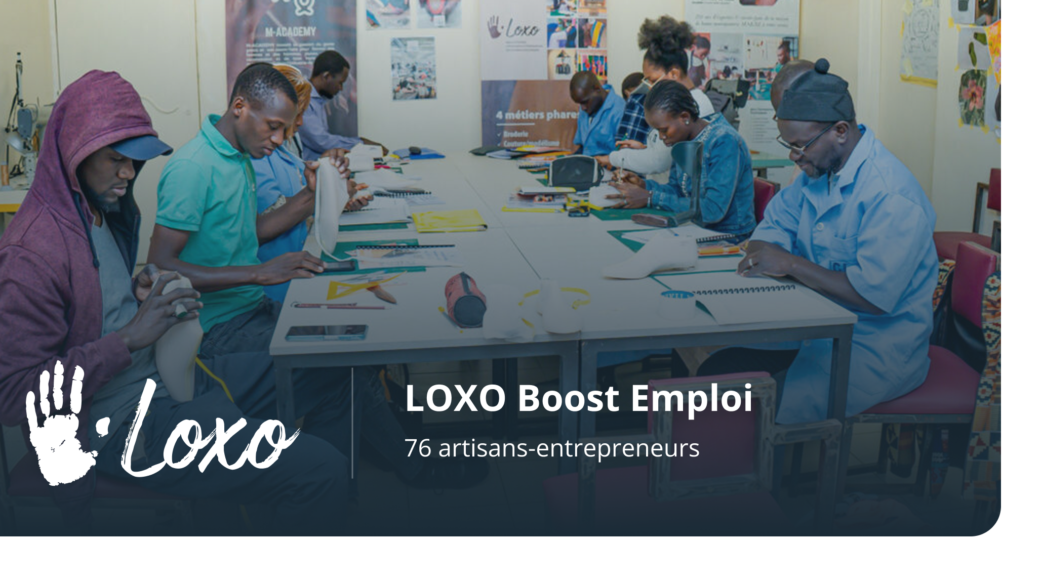 LOXO Boost Emploi - 76 artisans-entrepreneurs